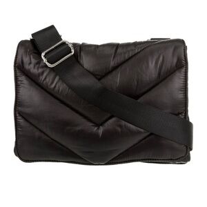 Caraa x Athleta NEW Black Crossbody Quilted Nylon Puffer Bag Travel Shoulder